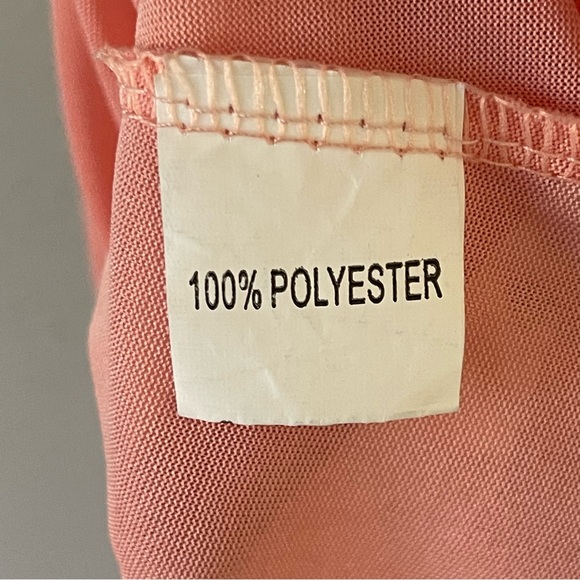 Sublime Collection Powder Pink Floral Fairy Surplice Chiffon Dress Size S/M - Picture 8 of 10